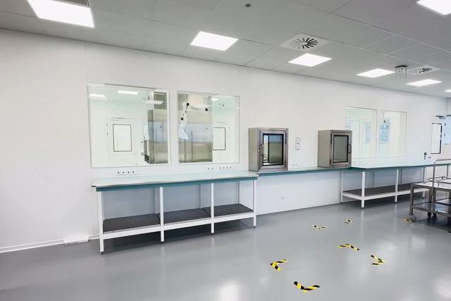 Gloednieuwe cleanroom GE HealthCare